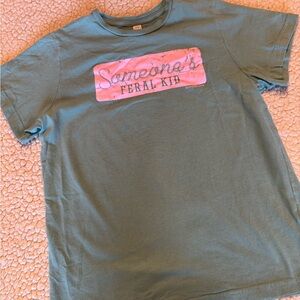 Someone’s Feral Kid Youth Large Graphic Tee